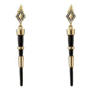 HOUSE OF HARLOW: Rift Valley Drop in Black